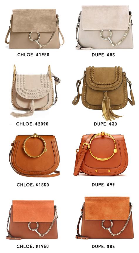 chloe shoulder bag replica|chloe look alike bags.